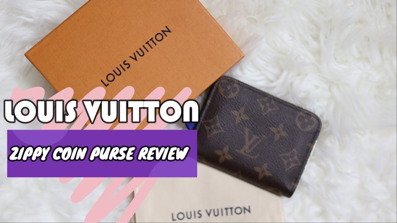 LOUIS VUITTON ZIPPY COIN PURSE 1 YEAR REVIEW*PROS/CONS/DURABILITY, ETC
