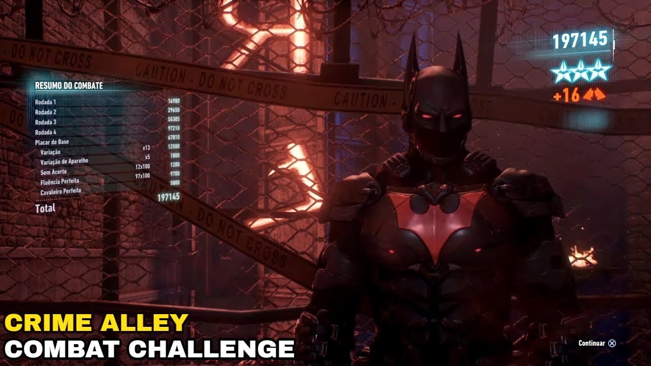 Batman: Arkham Knight - Crime Alley - Combat Challenge