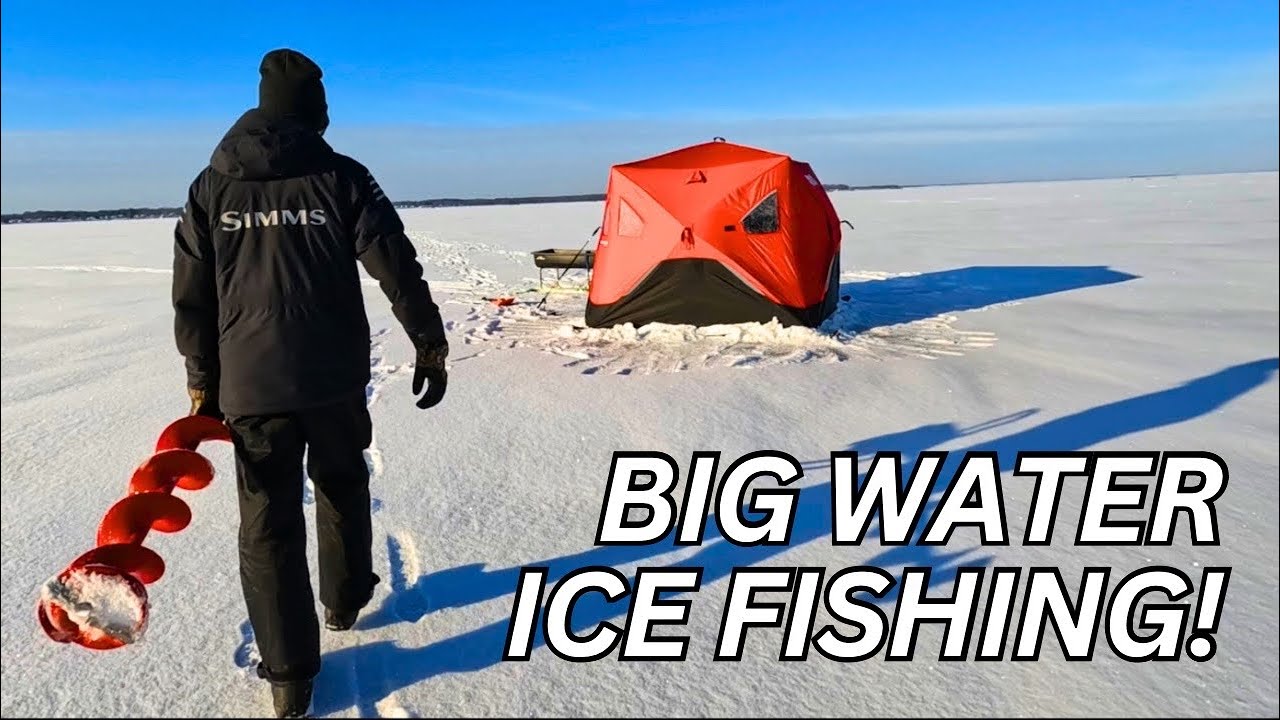 Oneida Lake Ice Fishing Big Water for Walleye and Perch | Expert Tips and Tricks for Success