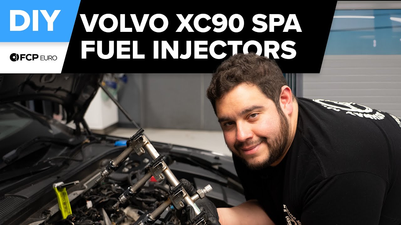 Volvo XC90 Fuel Injector Replacement DIY (2016-Present Volvo XC90, XC60, V60, V90, VEA, VEP Engine)