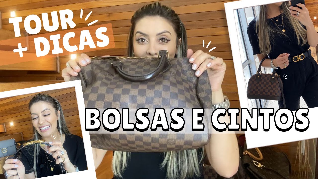 BOLSAS ESSENCIAIS l Tour Minhas Bolsas Femininas l Dicas de Bolsas e Cintos femininos