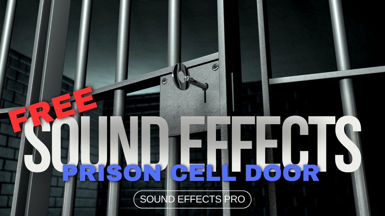 Prison Cell Door Sound - No Copyright - FREE Sound Effects - Royalty Free - Vlog Creation