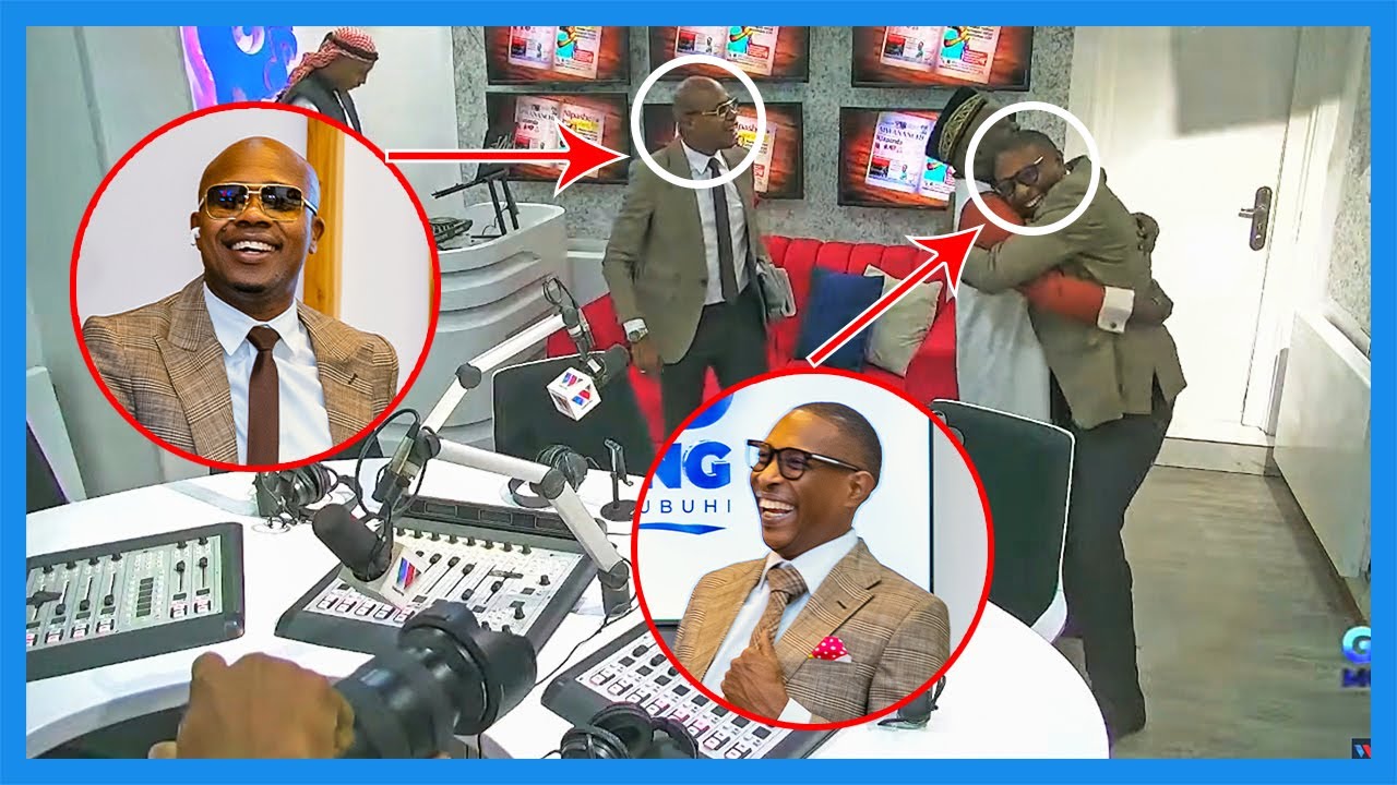 MAULID KITENGE na GERALD HANDO WALIVYOKARIBISHWA GOOD MORNING YA WASAFI FM