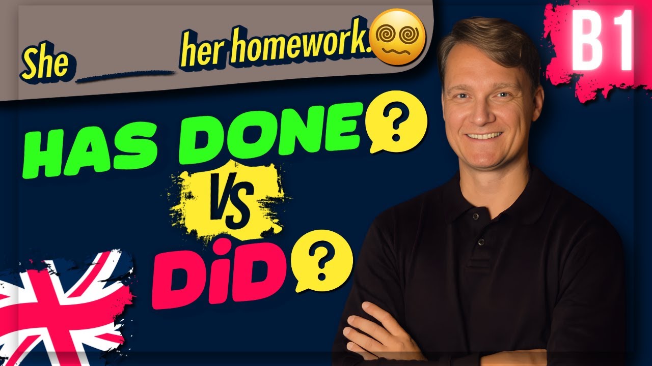 Simple Past vs Present Perfect 🤯 DER Unterschied endlich einfach erklärt!
