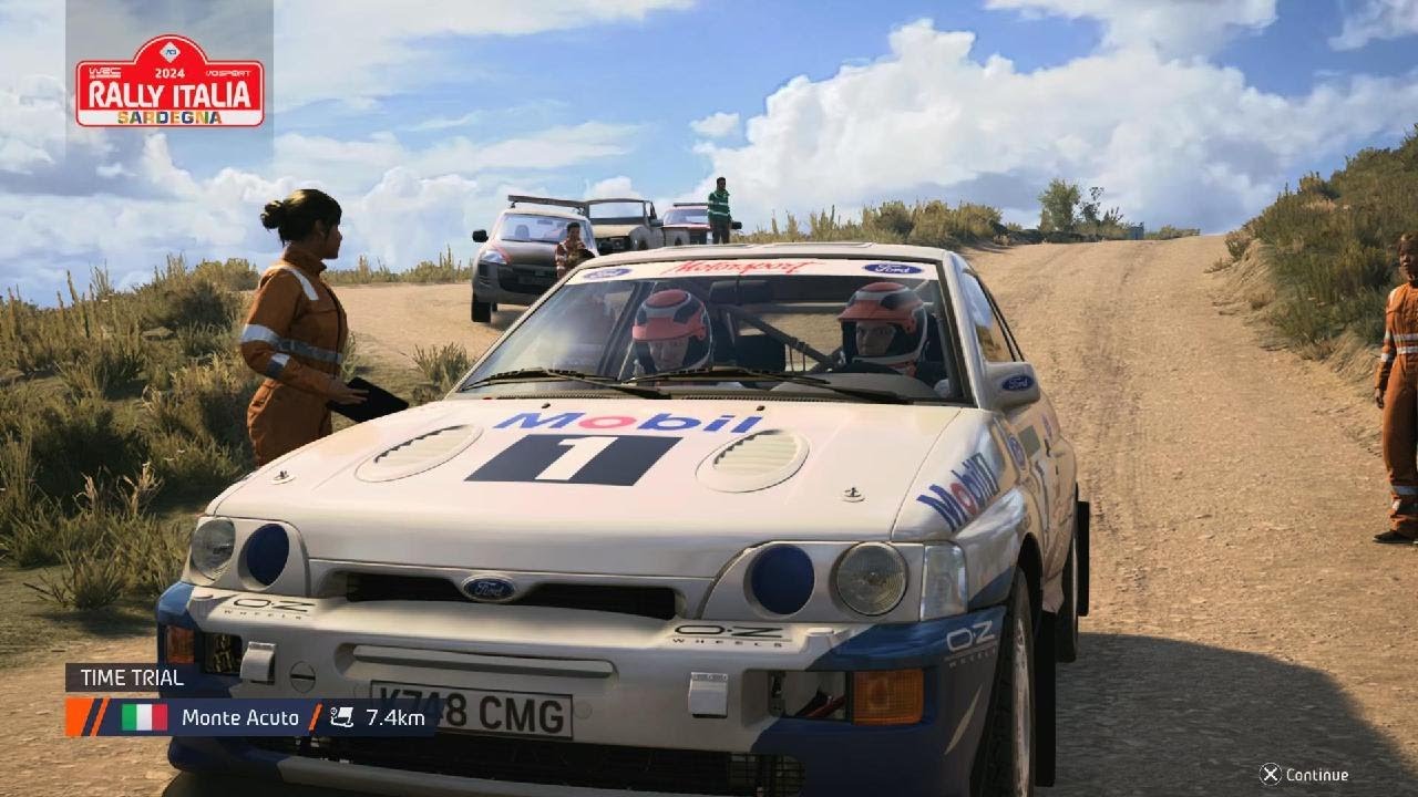 EA SPORTS WRC | Italy - Sardinia | Ford Escort RS Cosworth