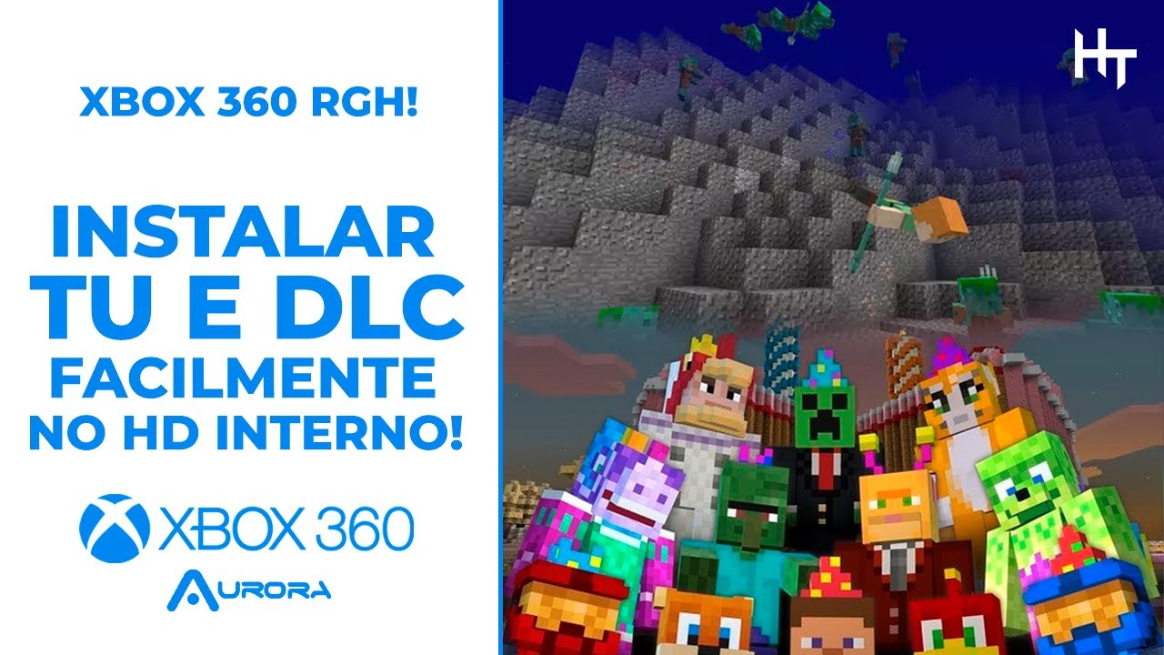 Como Instalar TU e DLC de Jogos no HD Interno - Xbox 360 RGH