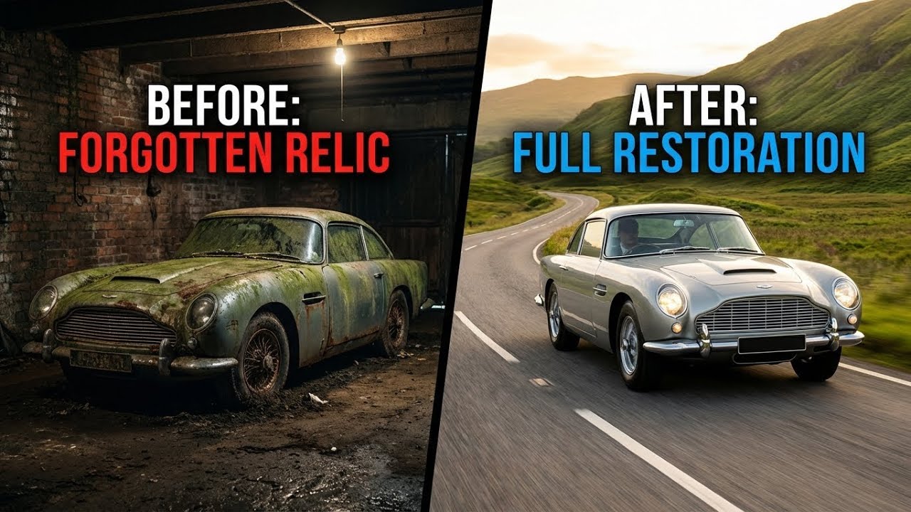 Will It Run? Restoring James Bond's Abandoned Aston Martin DB5 (Full Build)