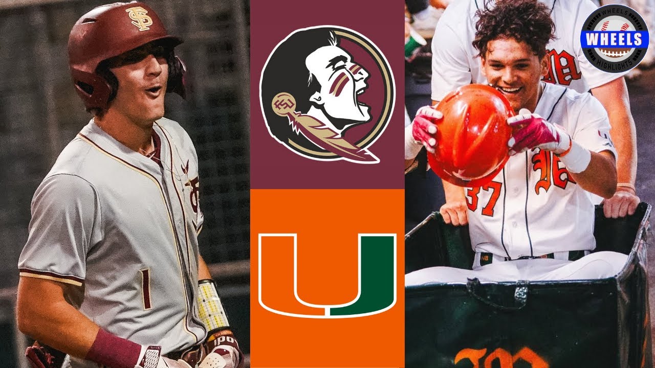 #5 Florida State vs Miami (G1) | 2025 College Baseball Highlights
