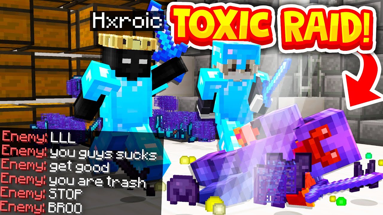 НАБЕГ НА *БОГАТУЮ* ФРАКЦИЮ F-TOP MINECRAFT..! (БЕЗУМИЕ)