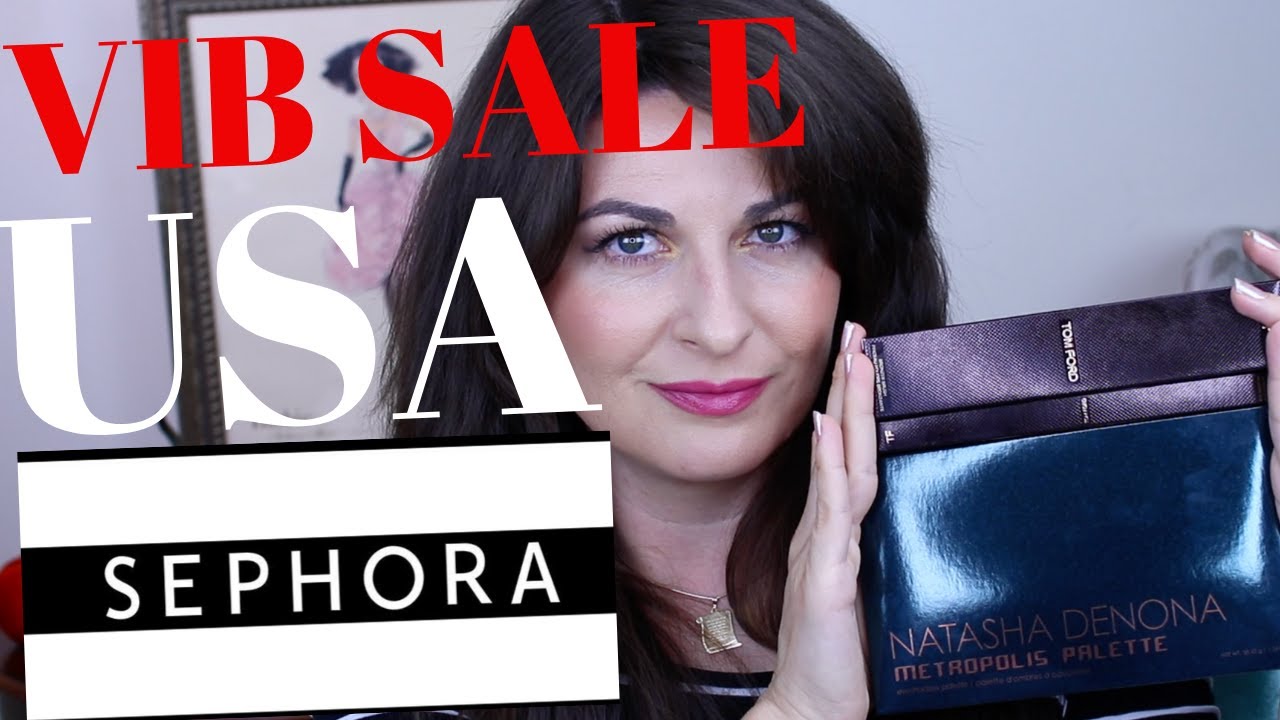 СЕФОРА РАСПРОДАЖА Sephora VIB SALE  в Америке!ЧТО Я КУПИЛА!Распаковка косметики ТОМ ФОРД ГЕРЛЕН+