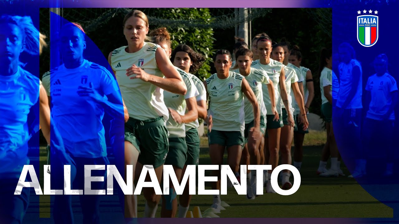 Prosegue il lavoro delle Azzurre a Coverciano | Women’s EURO 2025