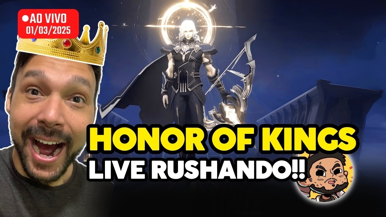 🔴LIVE | HONOR OF KINGS - Rushando antes do CHOKBR