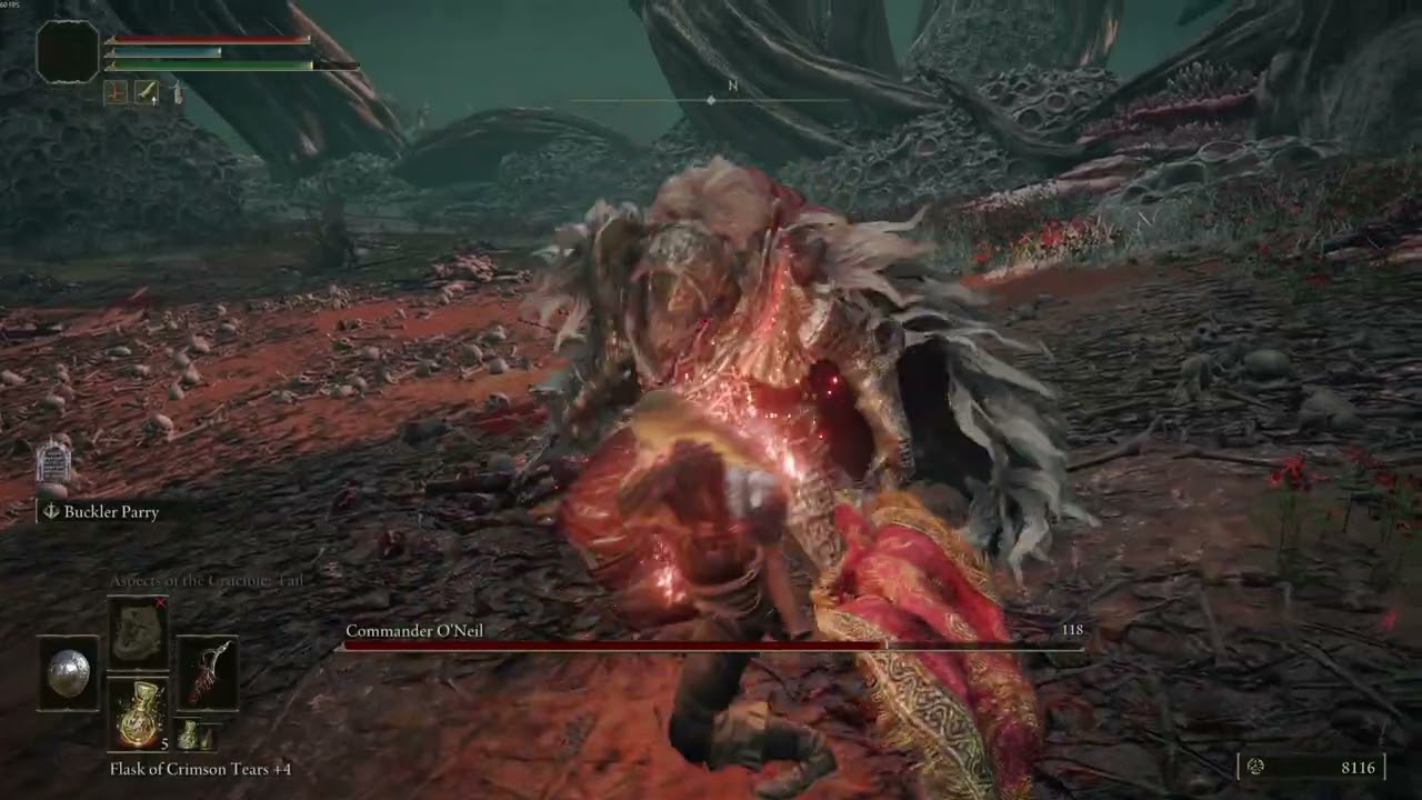 ELDEN RING Parry Training Run Boss: Commander O'Neil