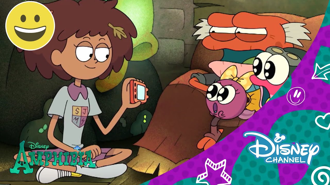 Anfibilandia - Los Plantar ven por primera vez la televisión | Disney Channel Oficial