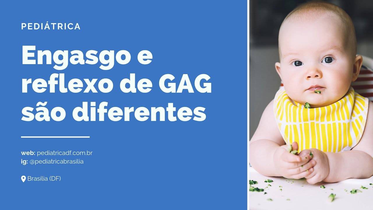 Engasgo e reflexo de GAG são diferentes