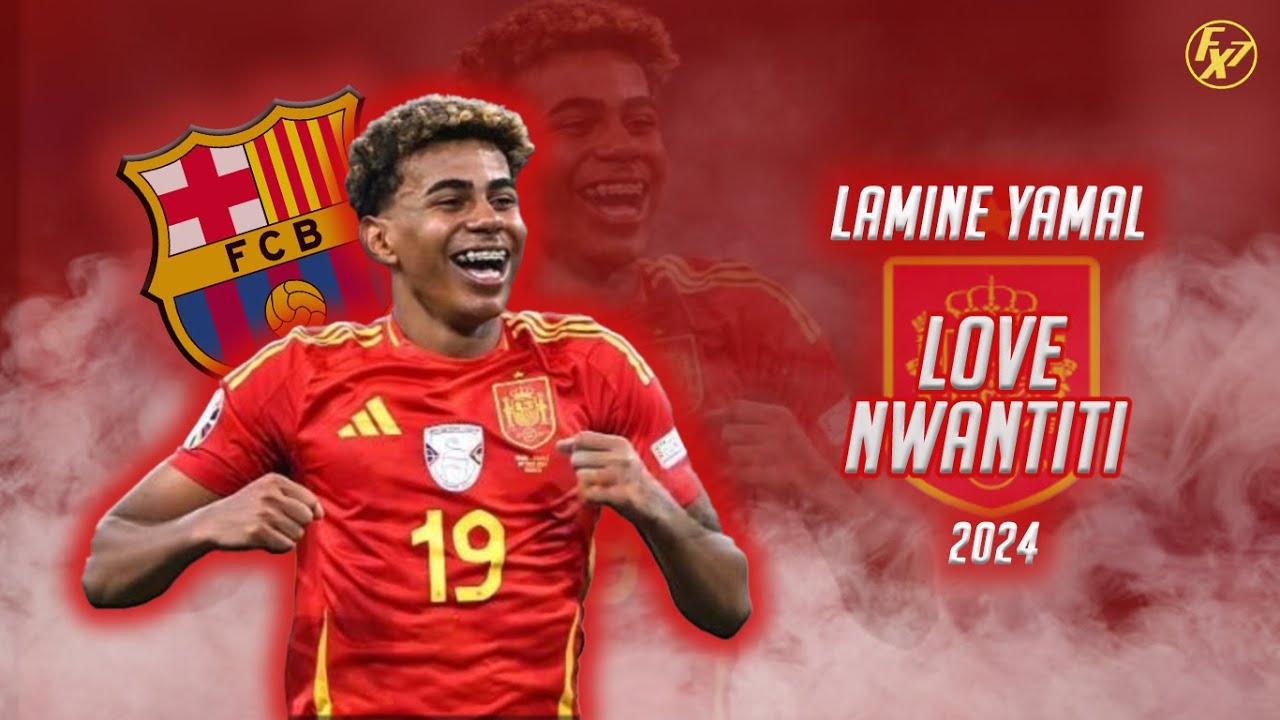 Lamine Yamal ► Love Nwantiti - CKay |Skills & Goals 2024 | HD