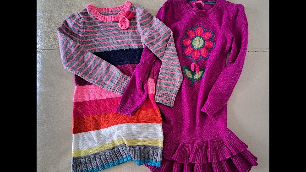 ❌♻️NO TIRES esos VESTIDOS pequeños de LANA / 💗❌♻️Reciclar vestidos de lana en 4 IDEAS sorprendentes