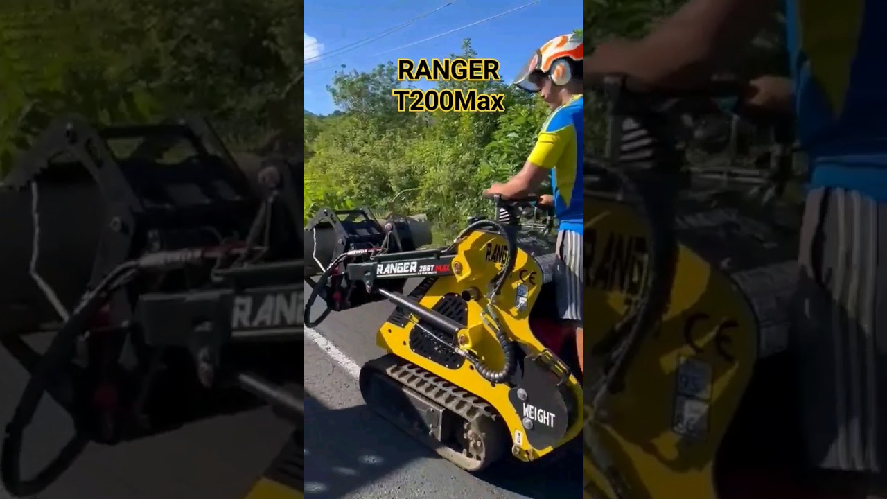 mini chargeur RANGER T200Max élagage !!