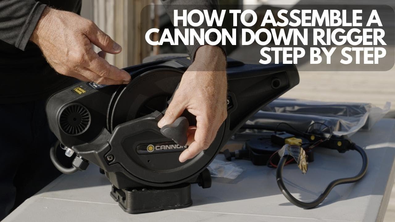 How to Assemble and Set Up a Cannon Downrigger to Fish