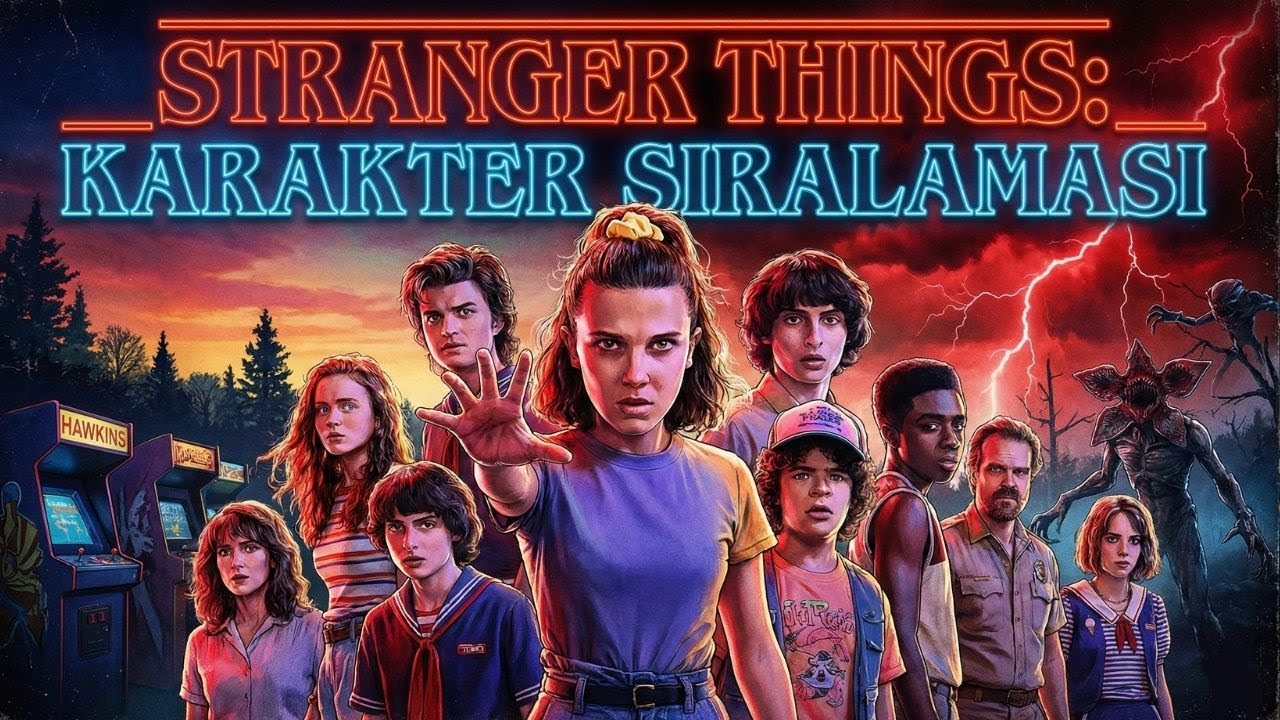 Stranger Things Karakter Sıralama! | Ama Chat ile Birlikte
