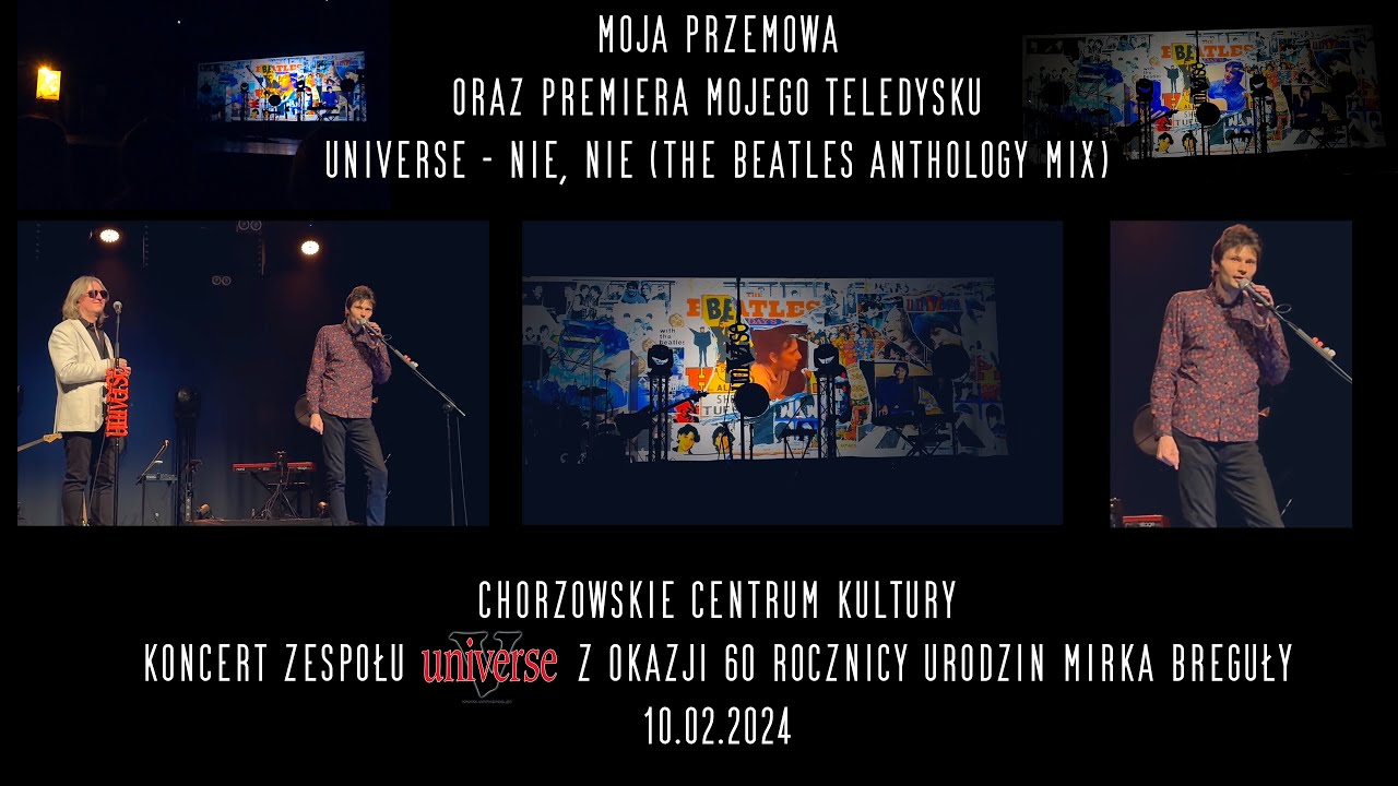 Moja Przemowa I Premiera Teledysku (Koncert Universe Chorzów 10.02.2024