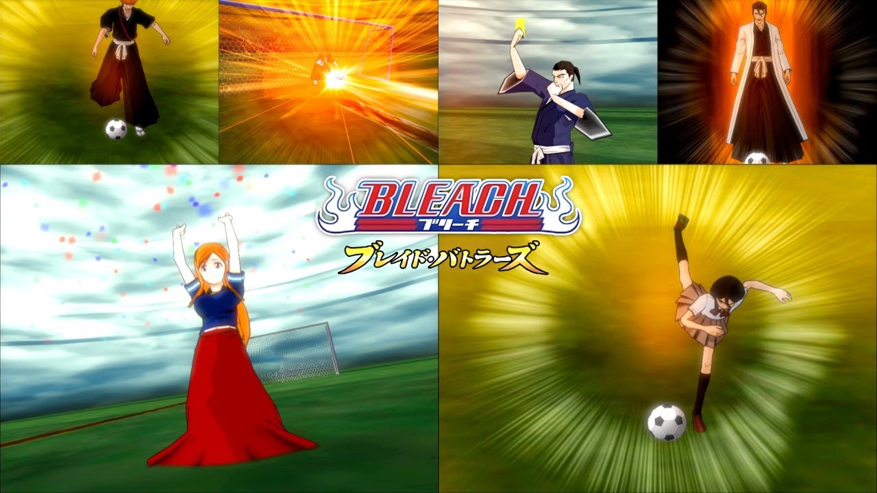 BLEACH BLADE BATTLERS - ALL SOCCER SPECIAL MOVES