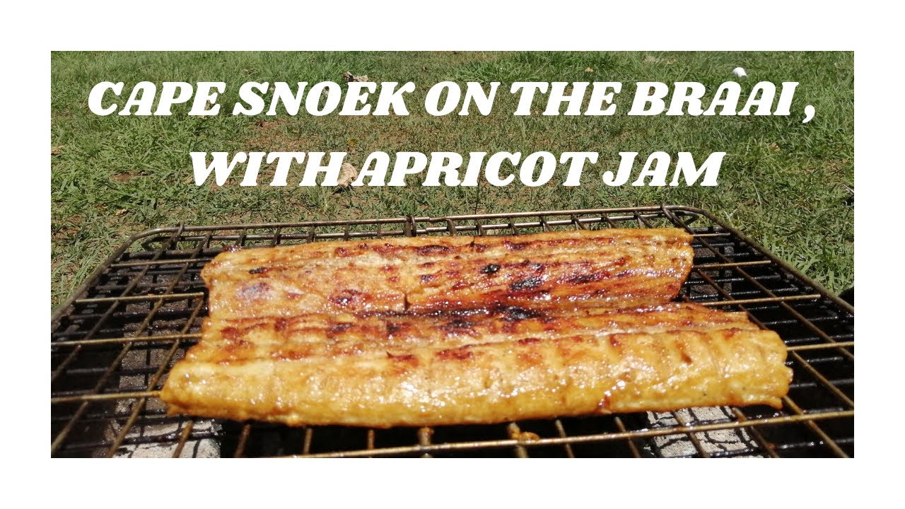 How to braai Snoek with apricot jam