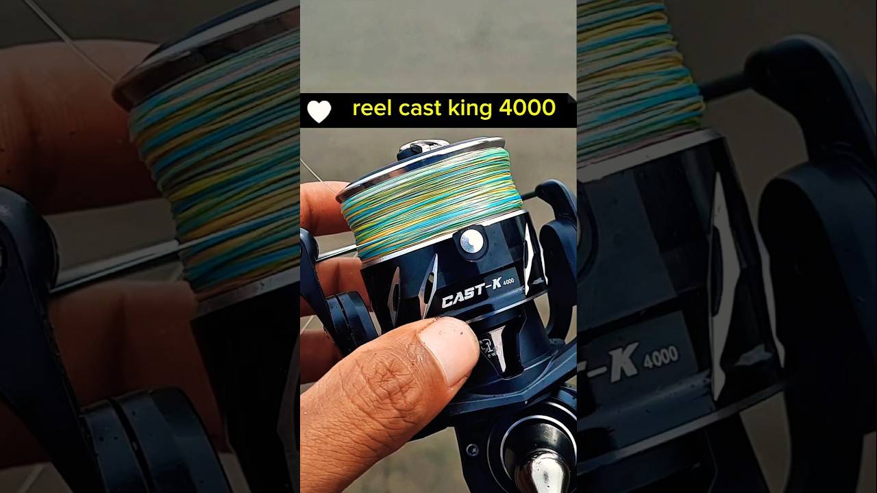 Mancing pasiran pakai reel cast king 4000 