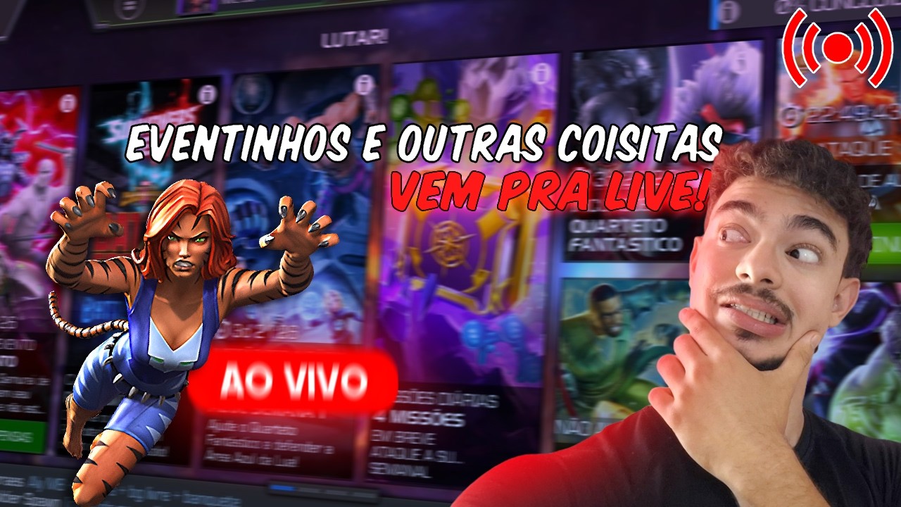 COLISEU DE ALIANÇA AO VIVO! - MARVEL Contest of Champions