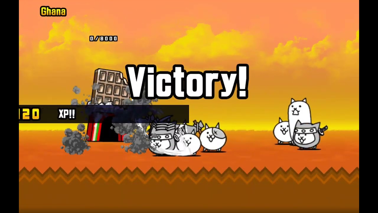 Speed running through stages in Battle Cats!!