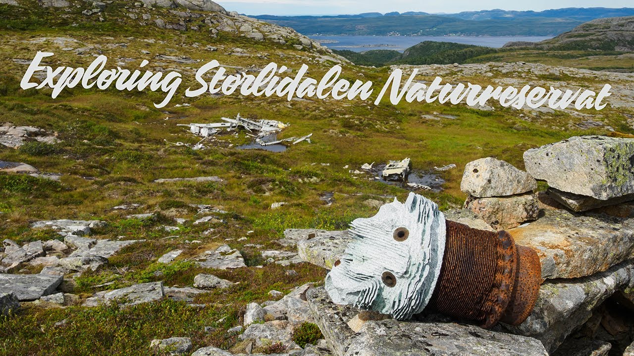 Hiking to the crashed airplane in Storlidalen Nature Reserve | Original Sound