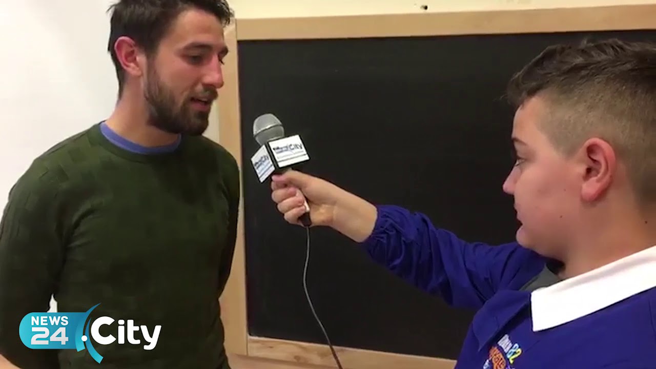 MELFI | Nicola Muratore con gli studenti