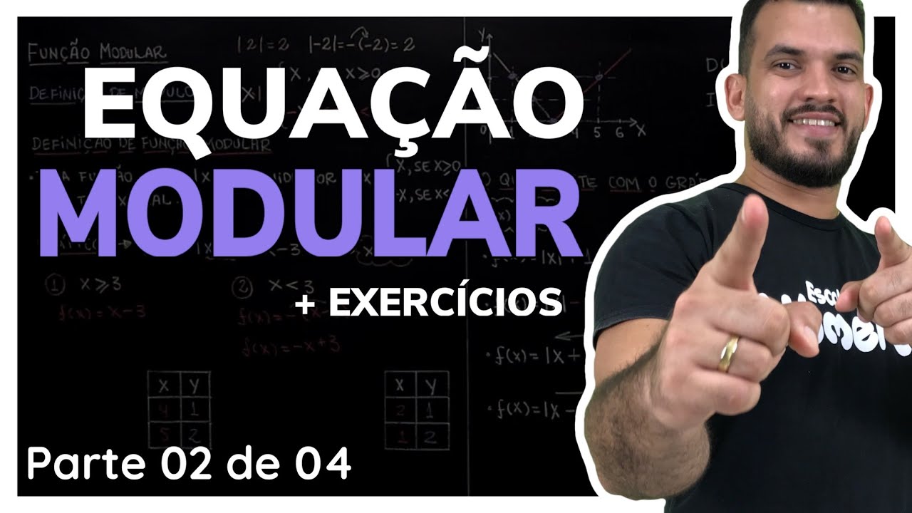 Equações Modulares - Função Modular | AULA 02 de 04