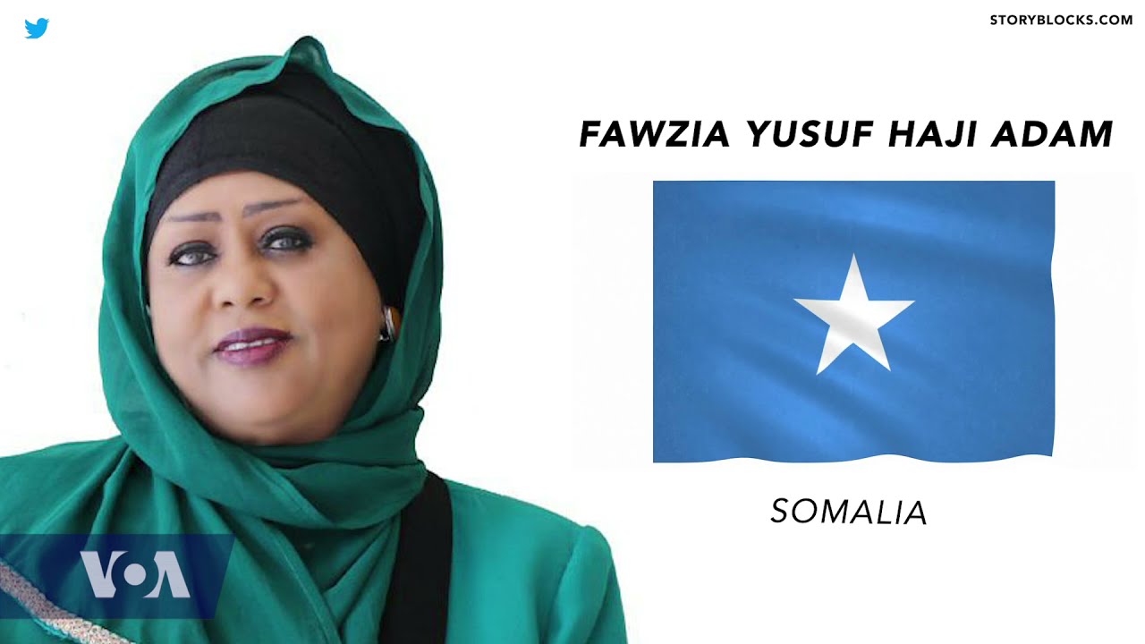 Fawzia Yusuf Haji Adam, Somalia's Only Female Presidential Candidate