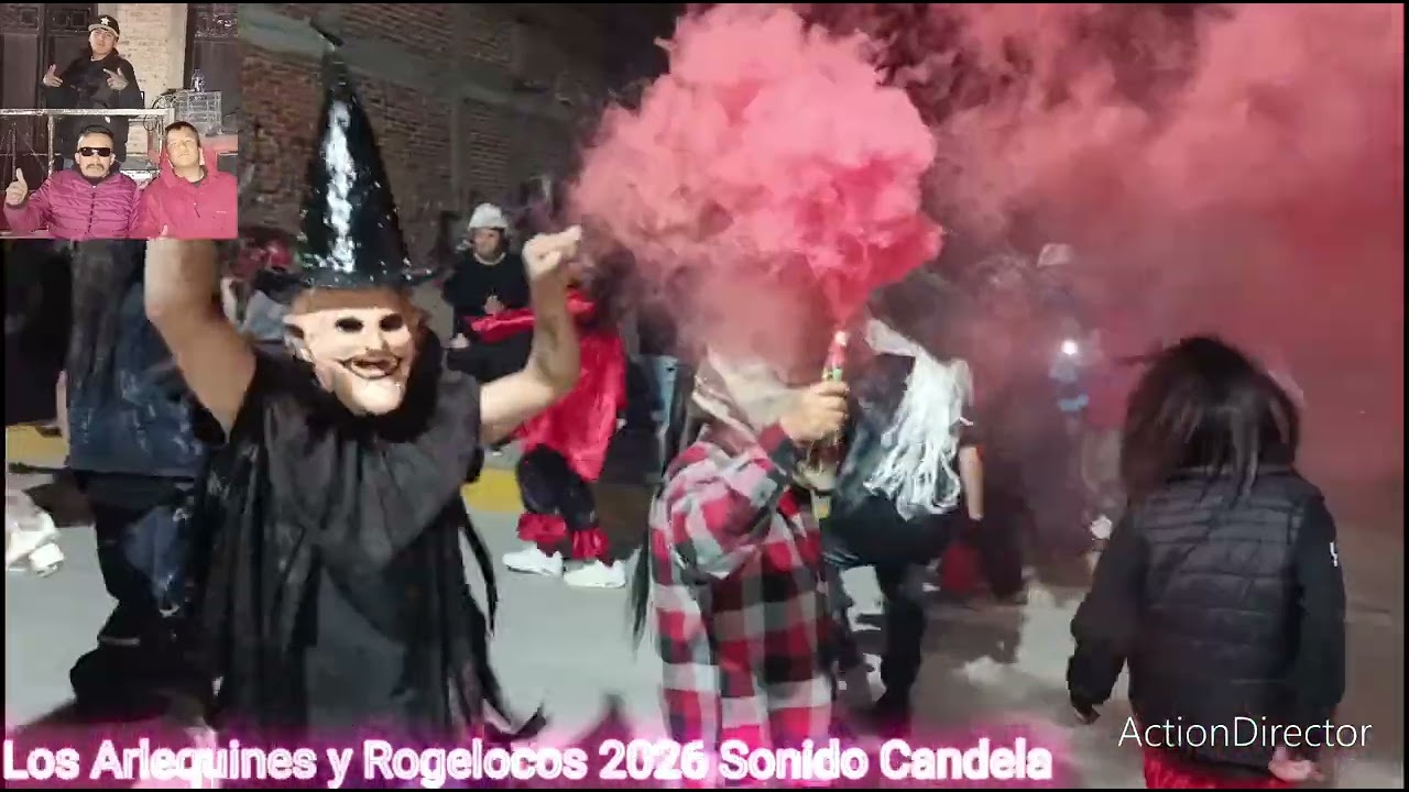 Los Arlequines en Tirado, Levantamiento del Niño Jesús 2026 Familia Tellez 🎊🤡🎶🎉👍😀 Sonido Candela