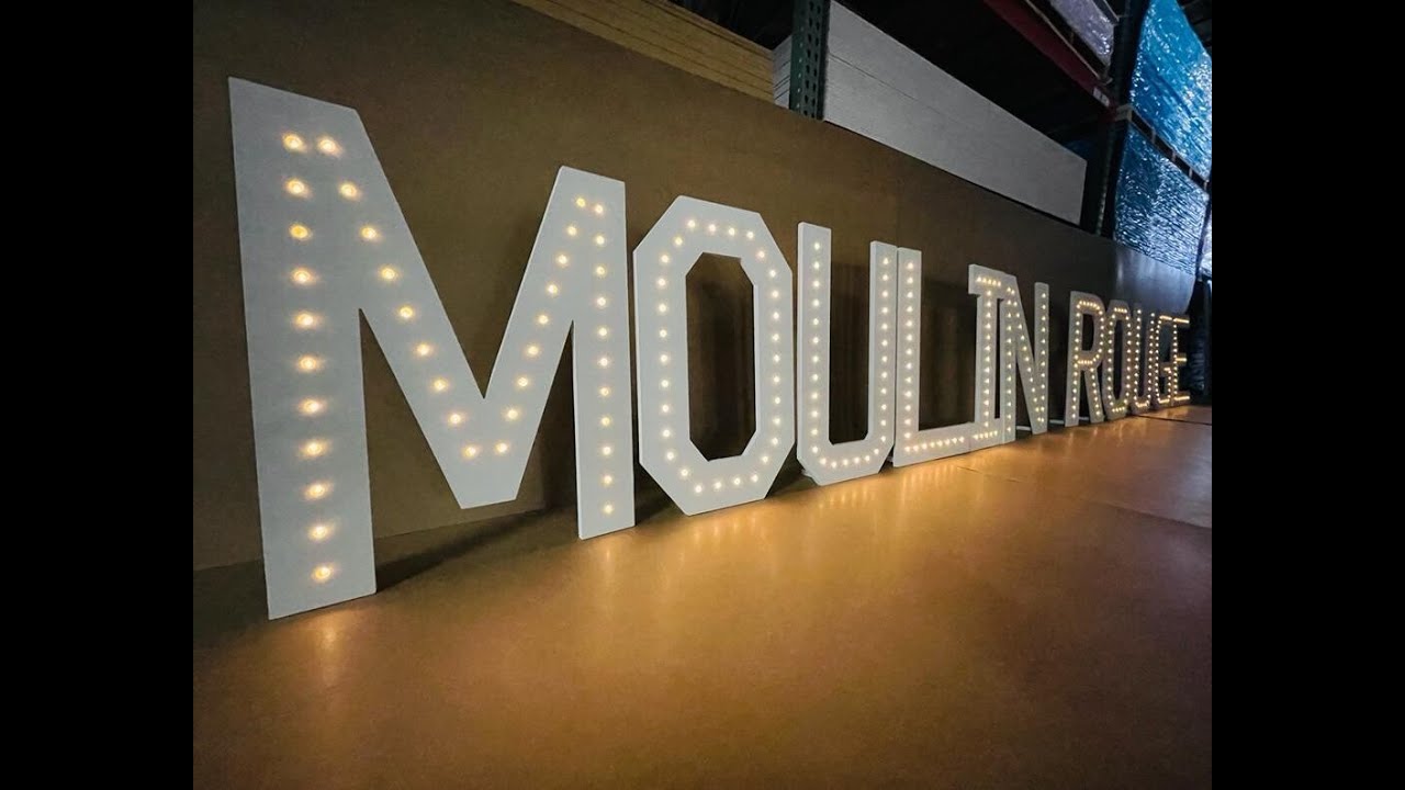 How to Make Marquee Numbers | Marquee Letters - DIY How to Build Custom Light up Marquee Numbers