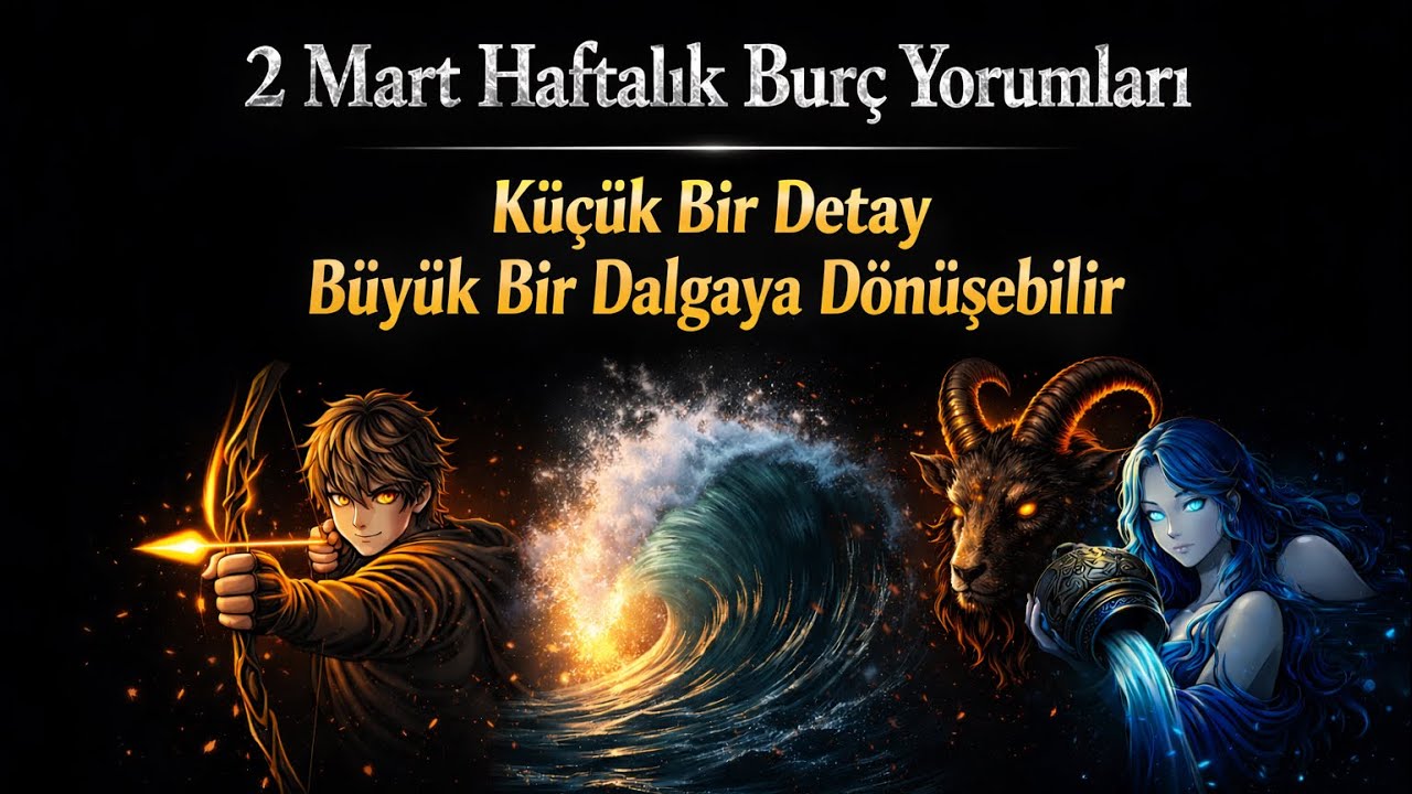 Haftalık Burç Yorumları 2 Mart - 8 Mart Astrolojik Öngörüler
