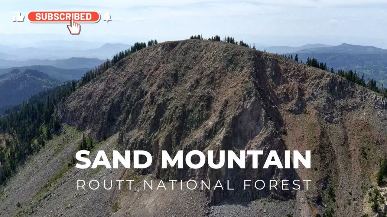 Hiking Sand Mountain near Hahn's Peak Colorado!