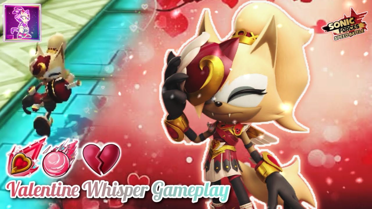 FRAGILE LOVE!!! | Sonic Forces Speed Battle | Valentine Whisper Gameplay