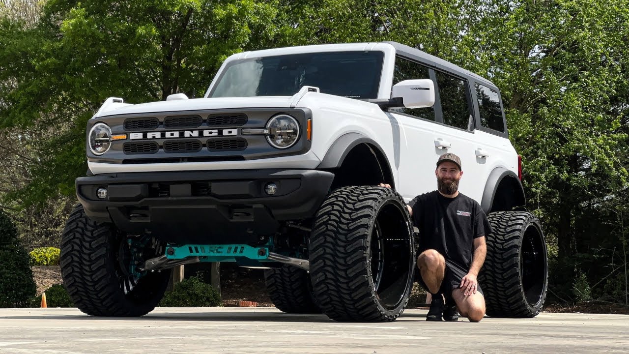 From AVERAGE to AMAZING: Ford Bronco gets a MASSIVE MAKEOVER!! 7” Lift Kit & 26x14s