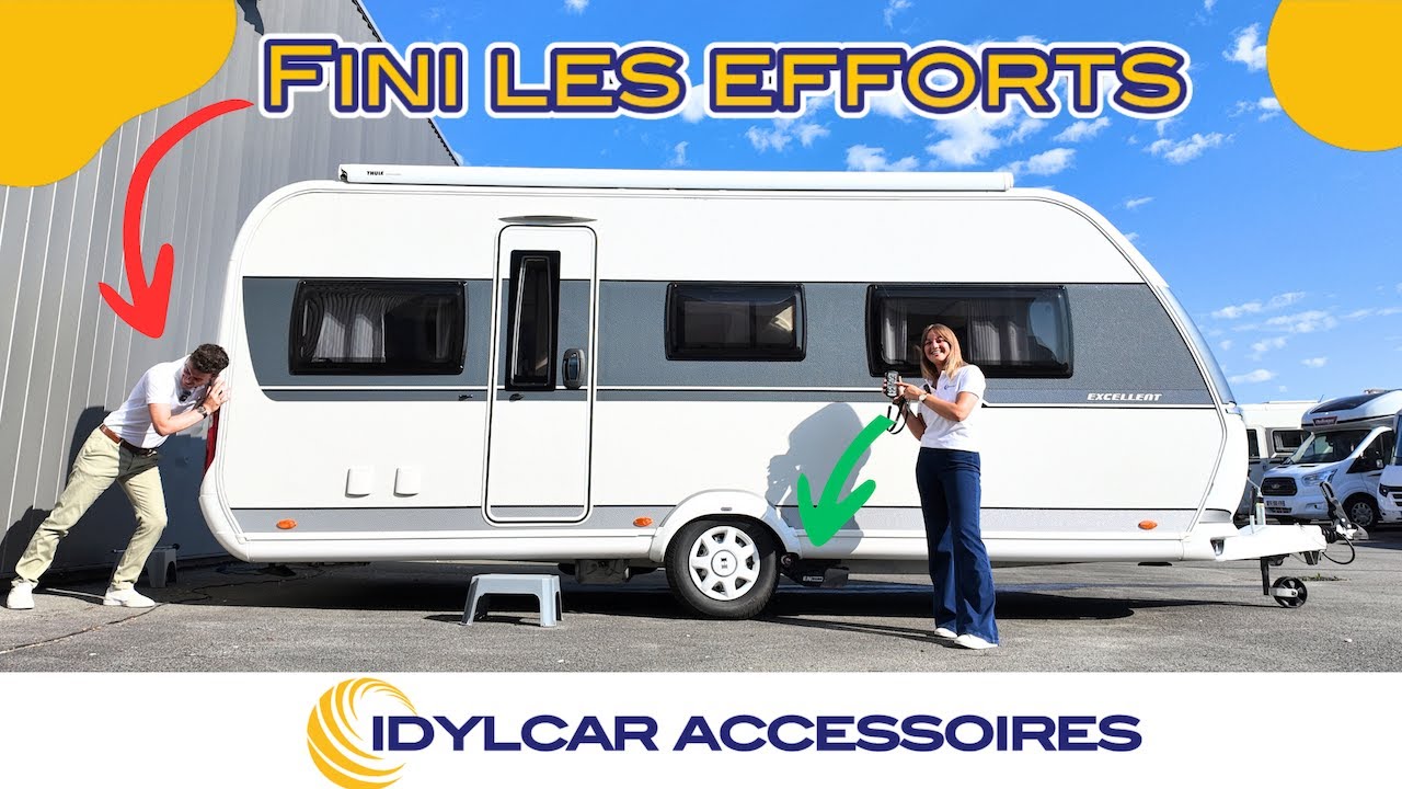 Déplace-caravane : La solution facile pour manœuvrer sans effort !