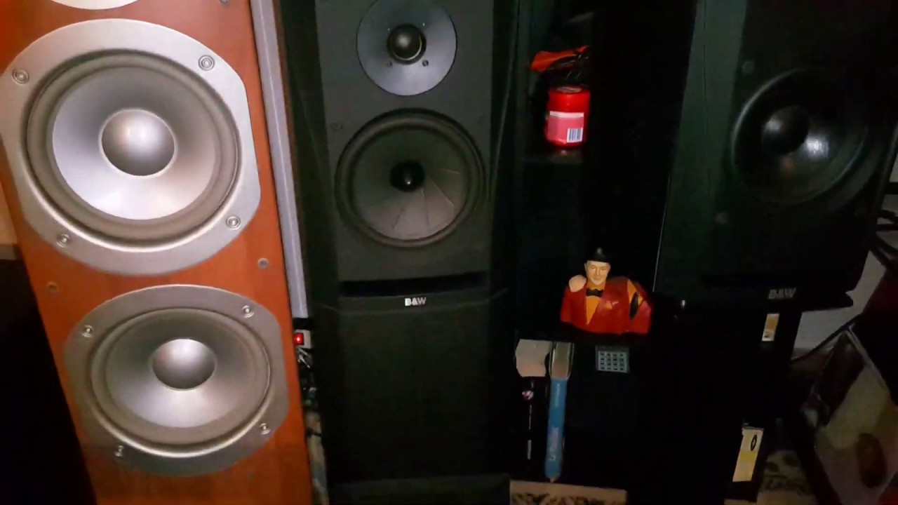 Bowers & Wilkins DM305 vs DM302. NAD 3225PE Chromecast Audio Deezer HiFi.