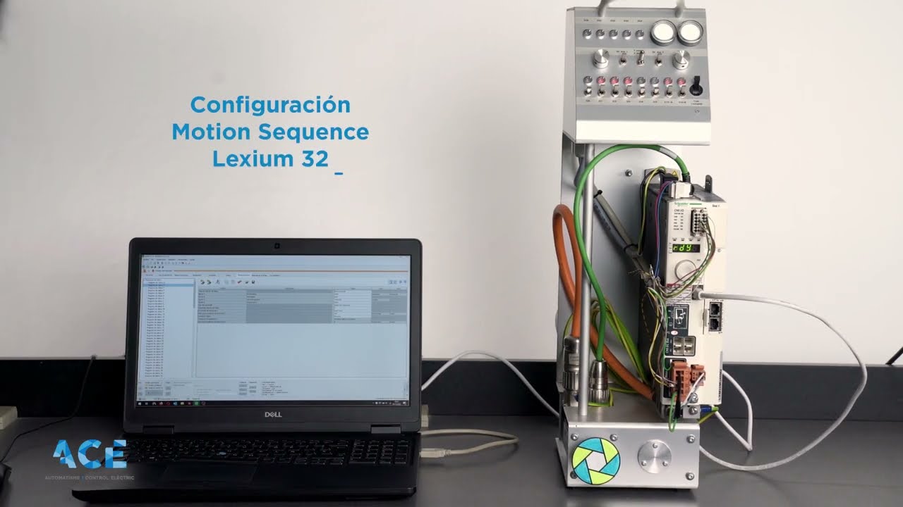 Configuración Motion Sequence Lexium 32