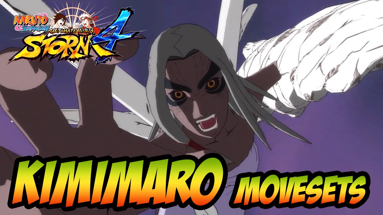 Naruto Ultimate Ninja Storm 1-4 - Kimimaro Movesets
