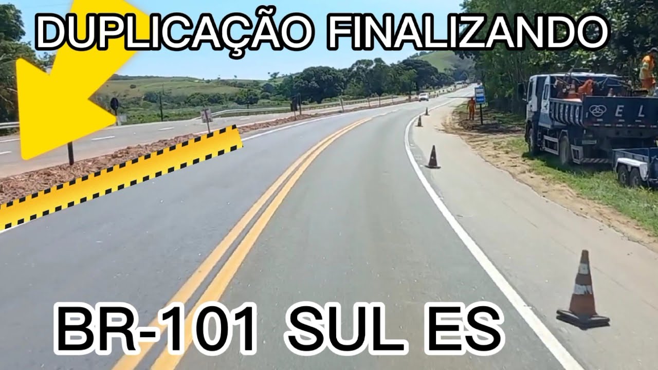 DUPLICA&Ccedil;&Atilde;O DA BR-101 SUL ES ENTRE GUARAPARI E ANCHIETA @CanalEliasSantos #duplica&ccedil;&atilde;o #br101