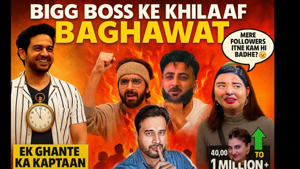 ‎BIGG BOSS KE KHILAAF BAGHAWAT | Gaurav Ek Ghante Ka Kaptaan | Amaal–Shehbaaz Revolt |  DSKTALKSS
