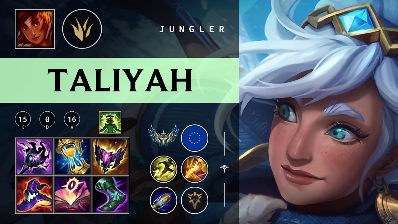 Taliyah Jungle vs Xin Zhao - EUW Challenger Patch 26.04