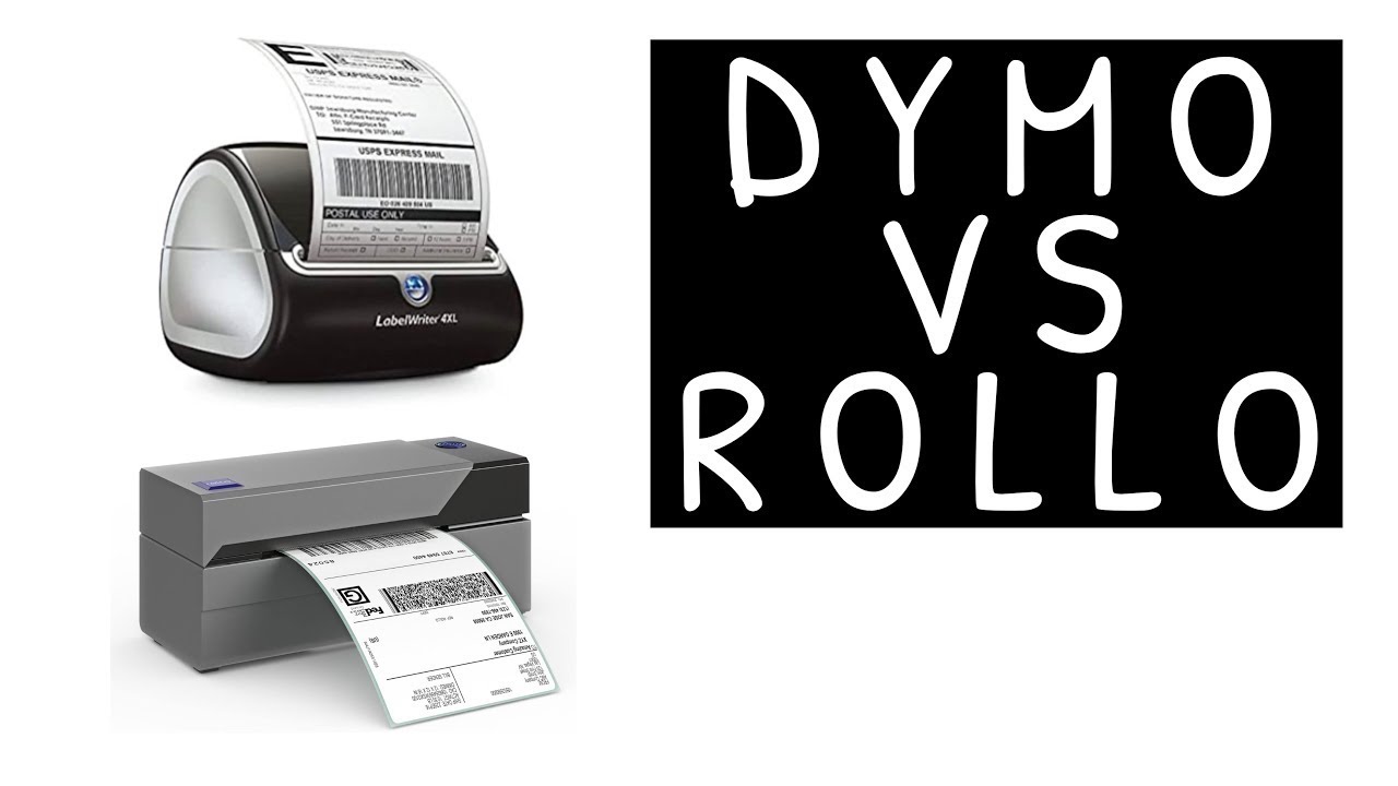 Comparing Label Printers Rollo vs Dymo