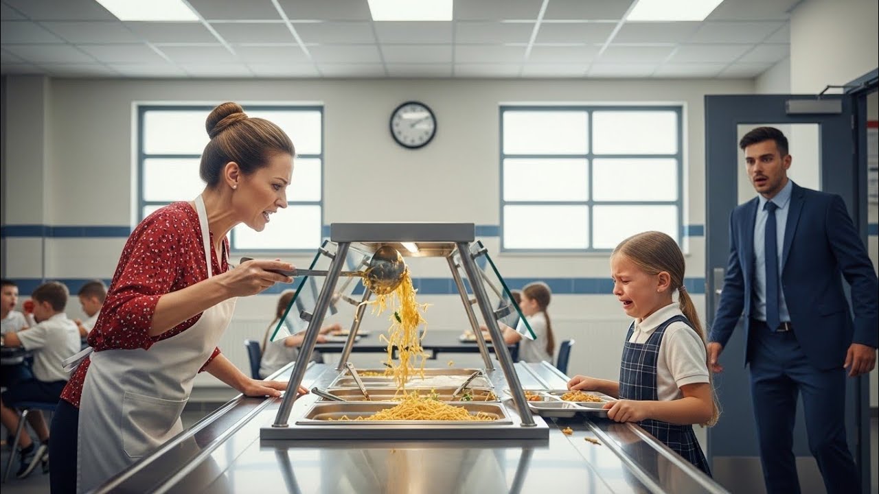 Niña De 6 Años Revela La Humillación En El Comedor… La Reacción Del Millonario Deja A Todos En Shock