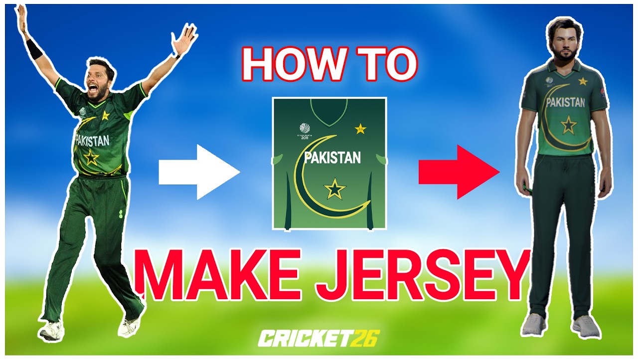 How I Create Custom Kits in Cricket 26